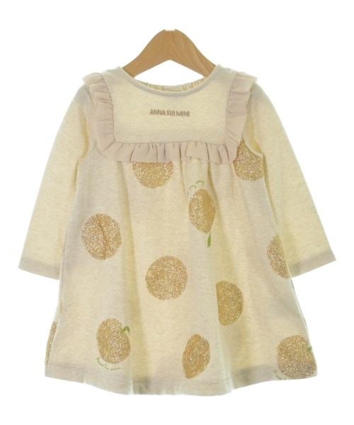 ANNA SUI mini(アナスイミニ)ワンピース（その他） ベージュ サイズ:90(24M)/2200656473069