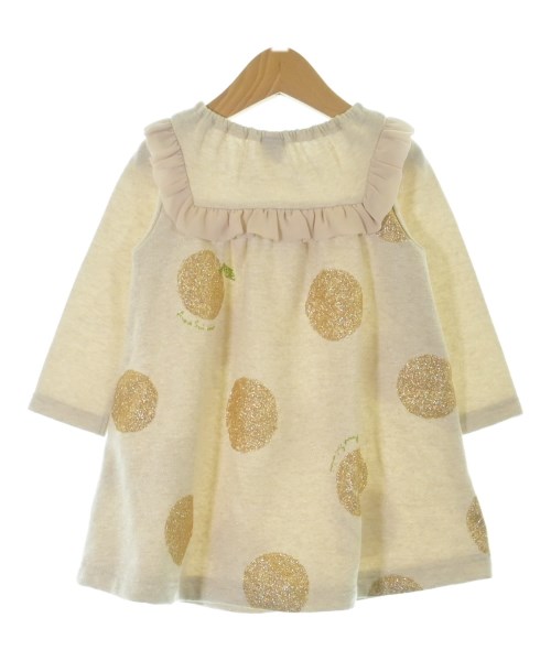 ANNA SUI mini（アナスイミニ）ワンピース（その他） ベージュ サイズ:90(24M) キッズ/2200656473069