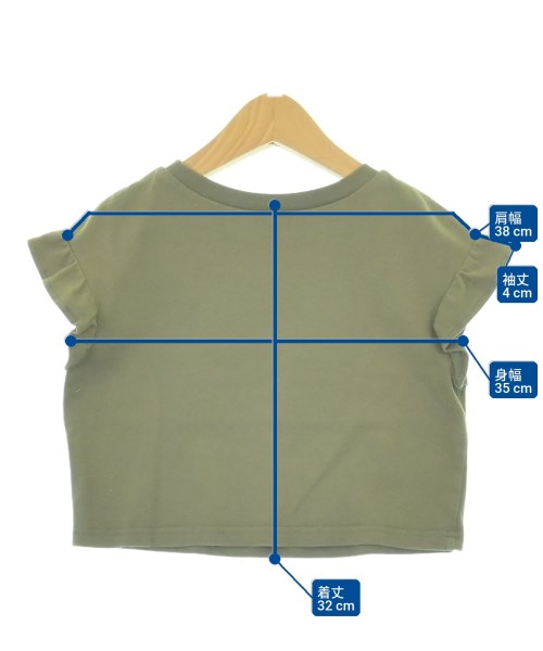 ANNA SUI mini（アナスイミニ）Tシャツ・カットソー カーキ サイズ:140(11T-12T) キッズ/2200720525212