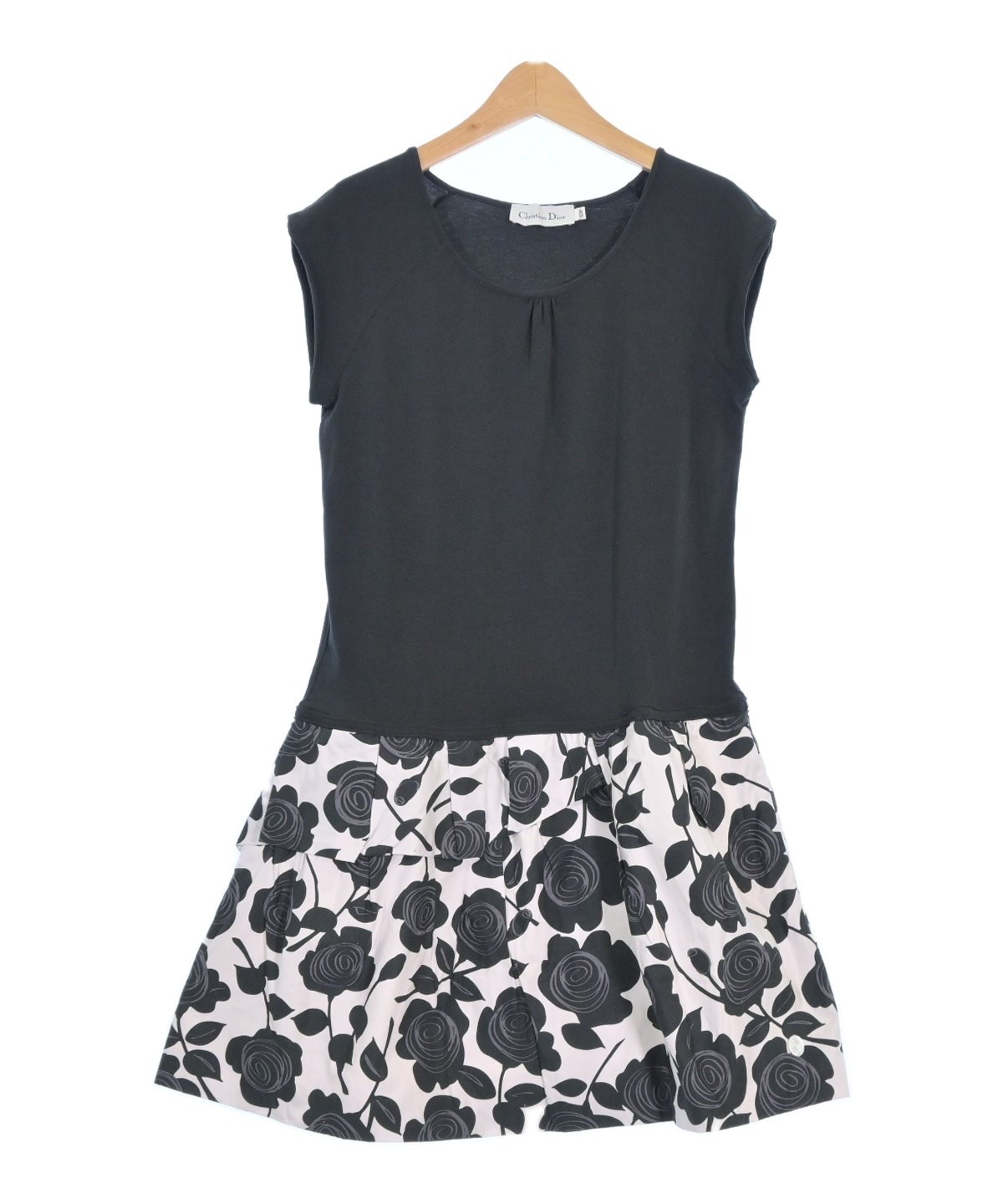 【美品】DIOR ワンピース 12歳 Christian Dior（クリスチャンディオール）ワンピース（その他） 黒