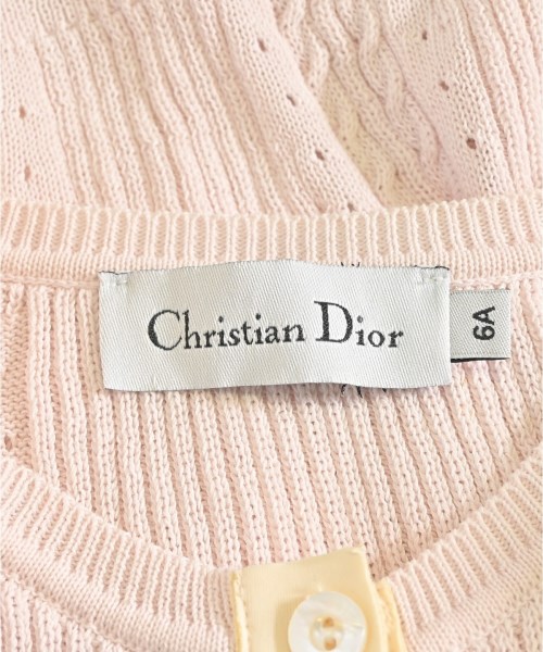Christian Dior（クリスチャンディオール）ニット ピンク サイズ:110(5T-6T) キッズ/2200717318667
