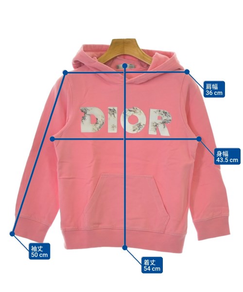 Christian Dior（クリスチャンディオール）パーカー ピンク サイズ:130(9T-10T) キッズ/2200669495058