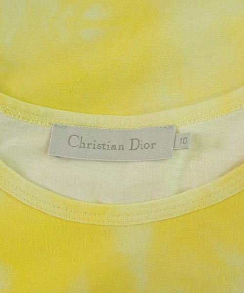 Christian Dior（クリスチャンディオール）Tシャツ・カットソー 黄 サイズ:130(9T-10T) キッズ/2200669495065