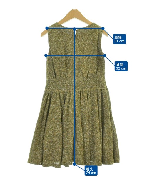 Christian Dior（クリスチャンディオール）ワンピース（その他） ゴールド サイズ:8(120cm位) キッズ/2200670960040