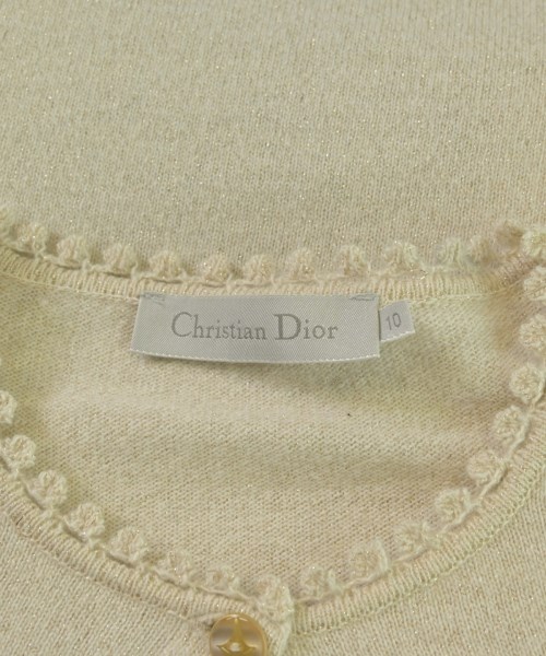 Christian Dior（クリスチャンディオール）ニット ベージュ サイズ:10(130cm位) キッズ/2200670960095