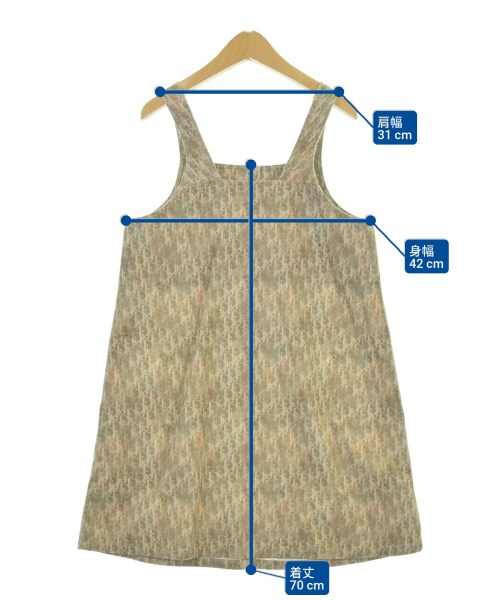 Christian Dior（クリスチャンディオール）ワンピース（その他） 茶 サイズ:12(140cm位) キッズ/2200671864040