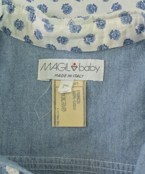 MAGIL（マジール）シャツ 青 サイズ:L(130cm位) キッズ/2200703175069