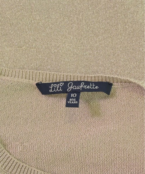 Lili gaufrette（リリゴーフレット）ニット ベージュ サイズ:10 キッズ/2200488008040