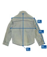 Little deicy（リトルデイシー）シャツ 青 サイズ:100(3T-4T) キッズ/2200622191126