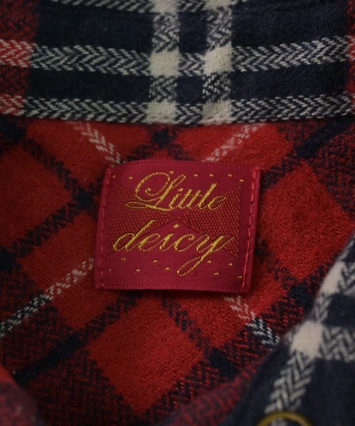 Little deicy（リトルデイシー）シャツ 赤 サイズ:-(70cm位) キッズ/2200622191195