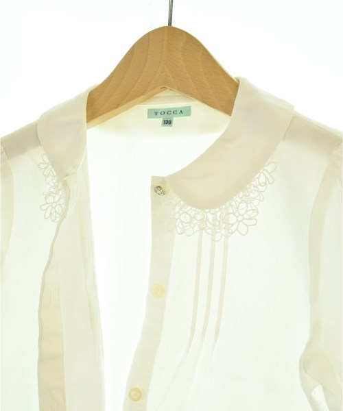 TOCCA（トッカ）シャツ 白 サイズ:130(9T-10T) キッズ/2200668199018