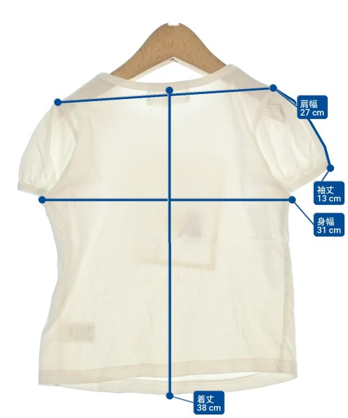 組曲（クミキョク）Tシャツ・カットソー 白 サイズ:120(7T-8T) キッズ/2200704620094