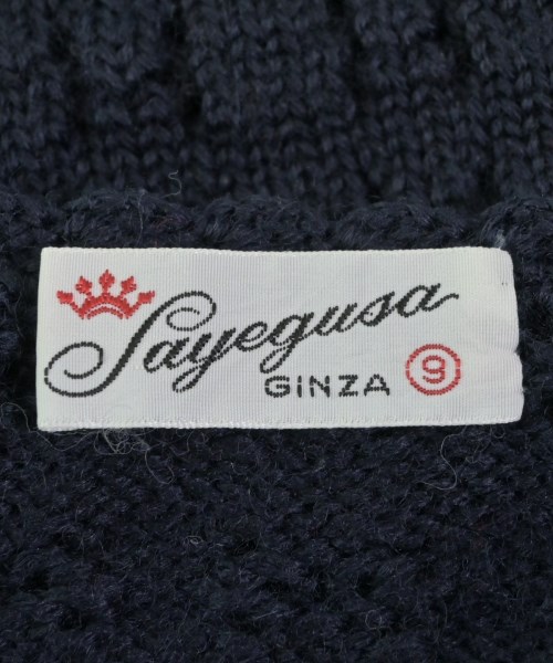 sayegusa（サエグサ）ニット 紺 サイズ:9(130cm位) キッズ/2200613549585