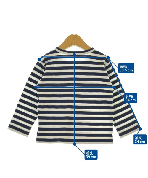 PLAY COMME des GARCONS（プレイコムデギャルソン）Tシャツ・カットソー 紺 サイズ:100(3T-4T) キッズ/2200626197087