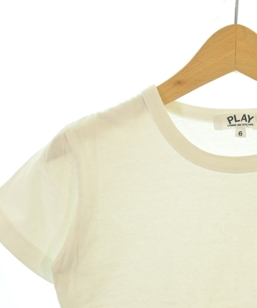 PLAY COMME des GARCONS（プレイコムデギャルソン）Tシャツ・カットソー 白 サイズ:110(5T-6T) キッズ/2200623098042