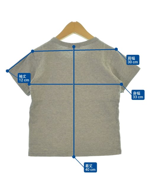 PLAY COMME des GARCONS（プレイコムデギャルソン）Tシャツ・カットソー グレー サイズ:110(5T-6T) キッズ/2200623098059