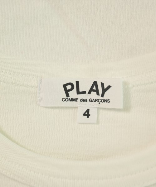 PLAY COMME des GARCONS（プレイコムデギャルソン）Tシャツ・カットソー 白 サイズ:4(100cm位) キッズ/2200611084033