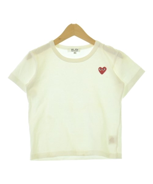 PLAY COMME des GARCONS(プレイコムデギャルソン)Tシャツ・カットソー 白 サイズ:110(5T-6T)/2200695487072