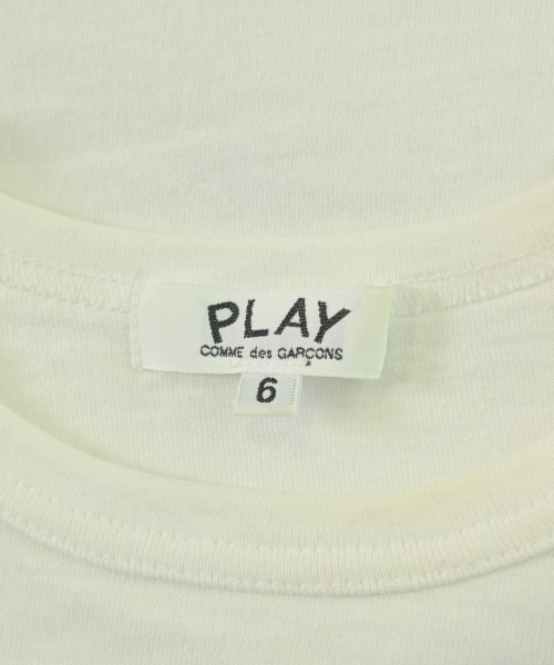 PLAY COMME des GARCONS（プレイコムデギャルソン）Tシャツ・カットソー 白 サイズ:110(5T-6T) キッズ/2200695487072