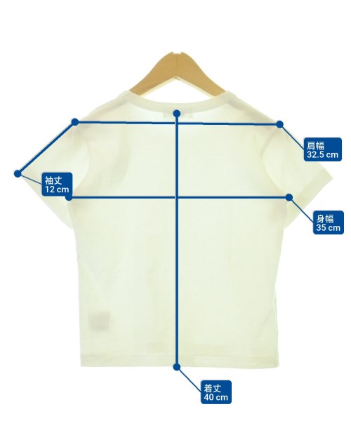 PLAY COMME des GARCONS（プレイコムデギャルソン）Tシャツ・カットソー 白 サイズ:110(5T-6T) キッズ/2200695487072