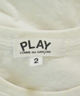 PLAY COMME des GARCONS（プレイコムデギャルソン）Tシャツ・カットソー 白 サイズ:2 キッズ/2200697196156