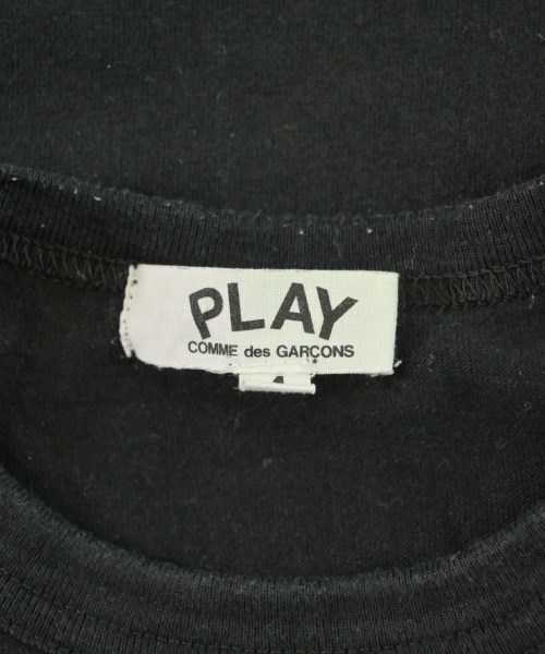 PLAY COMME des GARCONS（プレイコムデギャルソン）Tシャツ・カットソー 黒 サイズ:100(3T-4T) キッズ/2200729971041