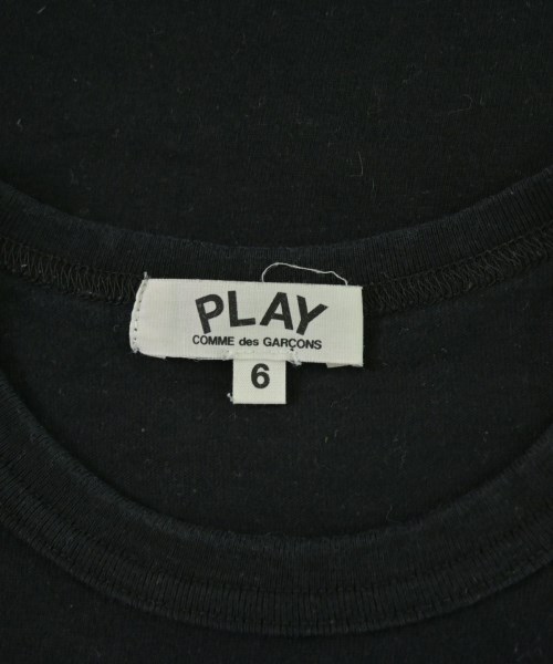 PLAY COMME des GARCONS（プレイコムデギャルソン）Tシャツ・カットソー 黒 サイズ:6(110cm位) キッズ/2200682804127