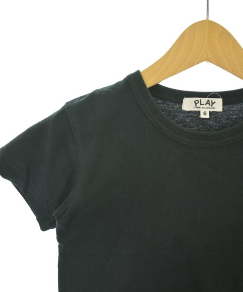 PLAY COMME des GARCONS（プレイコムデギャルソン）Tシャツ・カットソー 黒 サイズ:6(110cm位) キッズ/2200682804127