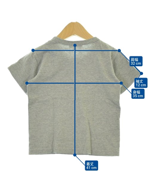 PLAY COMME des GARCONS（プレイコムデギャルソン）Tシャツ・カットソー グレー サイズ:4(100cm位) キッズ/2200688385019