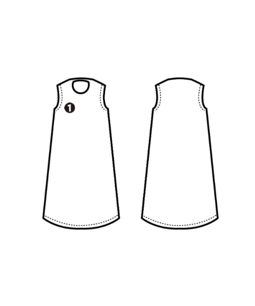 marimekko（マリメッコ）ワンピース（その他） 黒 サイズ:104(3T-4T) キッズ/2200618401055