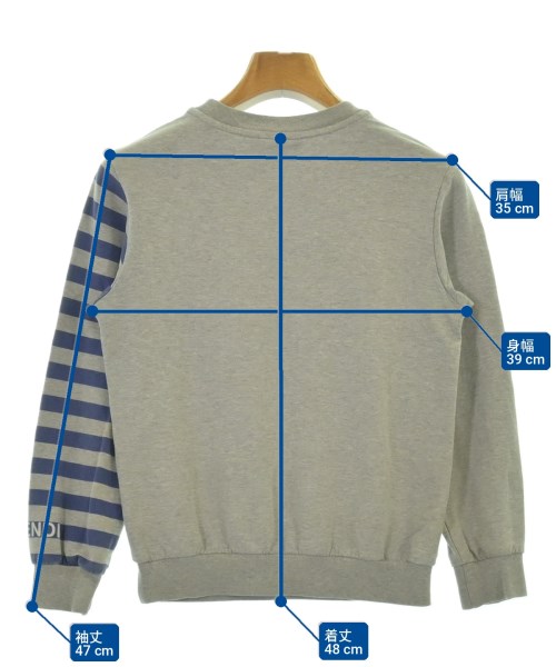 FENDI（フェンディ）Tシャツ・カットソー グレー サイズ:8 キッズ/2200699122078