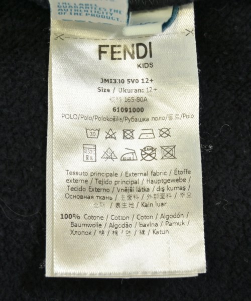 FENDI（フェンディ）Tシャツ・カットソー 黒 サイズ:140(11T-12T) キッズ/2200702440038