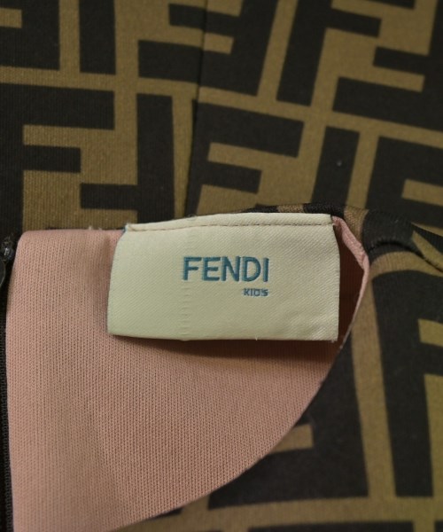 FENDI（フェンディ）ワンピース（その他） ベージュ サイズ:120(7T-8T) キッズ/2200664219796