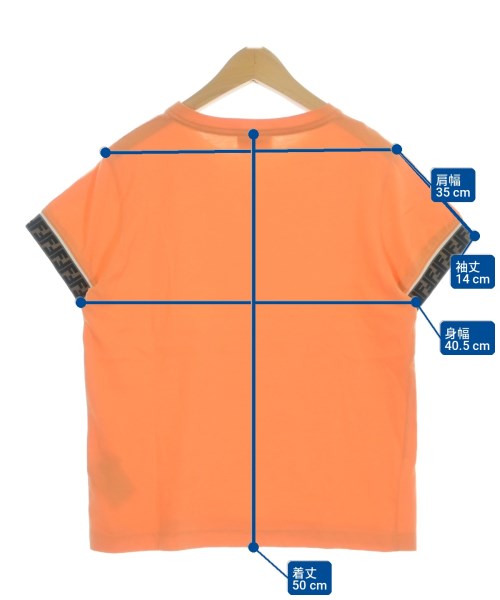 FENDI（フェンディ）Tシャツ・カットソー オレンジ サイズ:140(11T-12T) キッズ/2200728546141