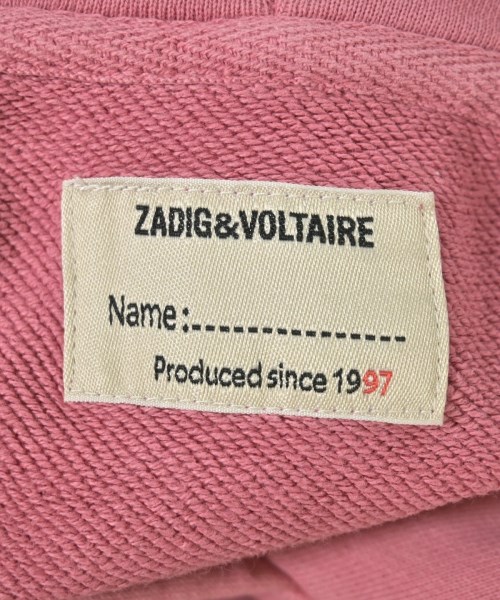 ZADIG & VOLTAIRE（ザディグエヴォルテール）パーカー ピンク サイズ:126(9T-10T) キッズ/2200707813080