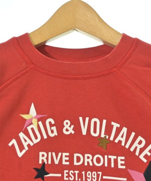 ZADIG & VOLTAIRE（ザディグエヴォルテール）パーカー 赤 サイズ:138(11T-12T) キッズ/2200707813097