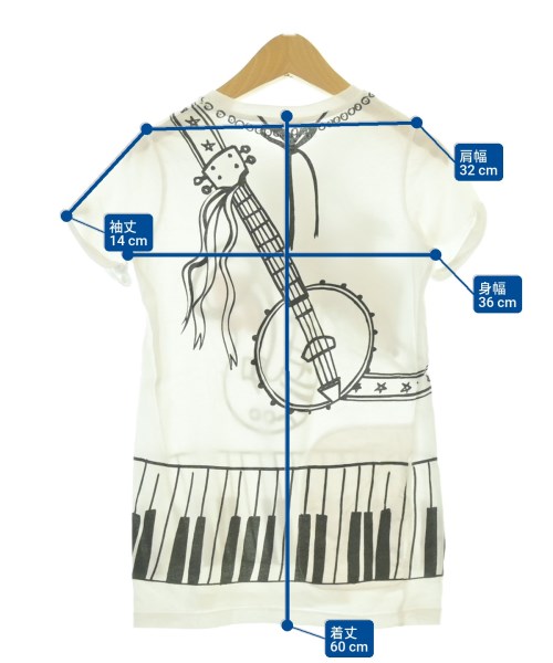 STELLA McCARTNEY KIDS（ステラマッカートニーキッズ）Tシャツ・カットソー 白 サイズ:120(7T-8T) キッズ/2200674346024