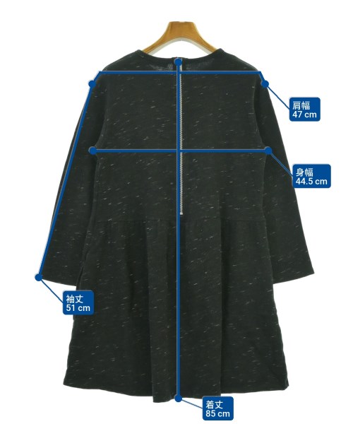 STELLA McCARTNEY KIDS（ステラマッカートニーキッズ）ワンピース（その他） 黒 サイズ:140(11T-12T) キッズ/2200652164015
