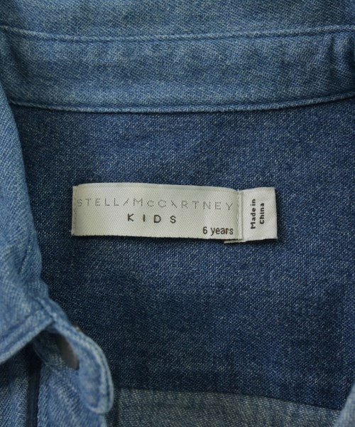 STELLA McCARTNEY KIDS（ステラマッカートニーキッズ）シャツ 青 サイズ:110(5T-6T) キッズ/2200656082124