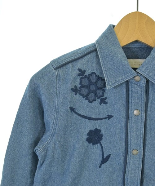 STELLA McCARTNEY KIDS（ステラマッカートニーキッズ）シャツ 青 サイズ:110(5T-6T) キッズ/2200656082124
