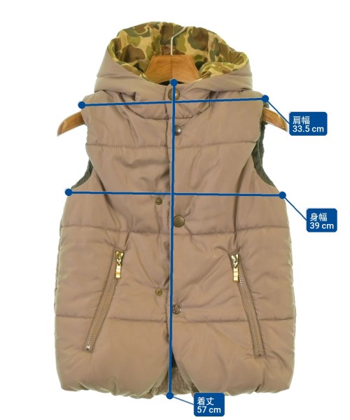 COMECHATTO&CLOSET（カムチャットアンドクロゼット）その他 ベージュ サイズ:130(9T-10T) キッズ/2200634323010
