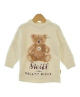 gelato pique（ジェラートピケ）スウェット 白 サイズ:-(80cm位) キッズ/2200619151027