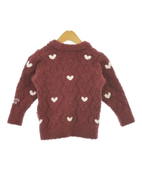 gelato pique（ジェラートピケ）ニット 赤 サイズ:-(90cm位) キッズ/2200668572132