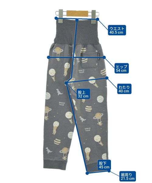 gelato pique（ジェラートピケ）その他 グレー サイズ:110(5T-6T) キッズ/2200651760065