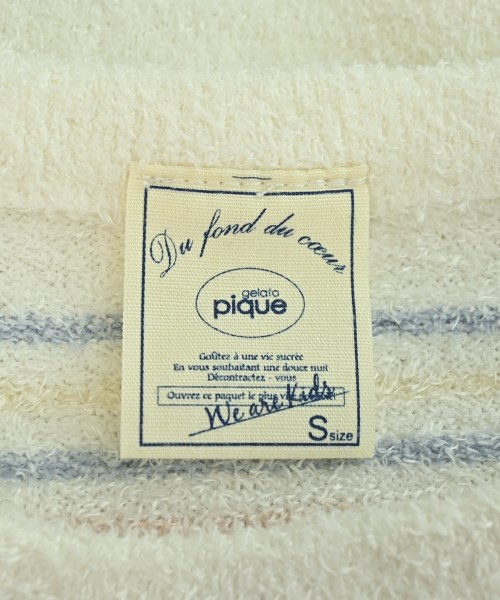 gelato pique（ジェラートピケ）ワンピース（その他） 白 サイズ:S(100cm位) キッズ/2200703496164
