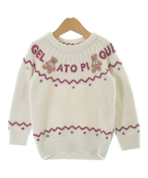 gelato pique（ジェラートピケ）Tシャツ・カットソー 白 サイズ:100(3T-4T) キッズ/2200661243060