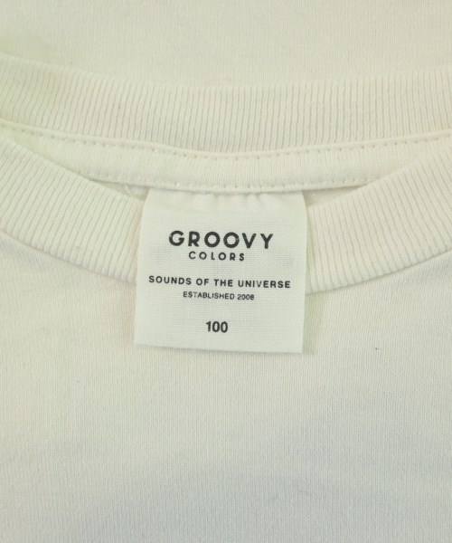 GROOVY COLORS（グルーヴィーカラーズ）Tシャツ・カットソー 白 サイズ:100(3T-4T) キッズ/2200694963195