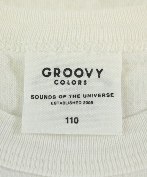 GROOVY COLORS（グルーヴィーカラーズ）Tシャツ・カットソー 白 サイズ:110(5T-6T) キッズ/2200698803213