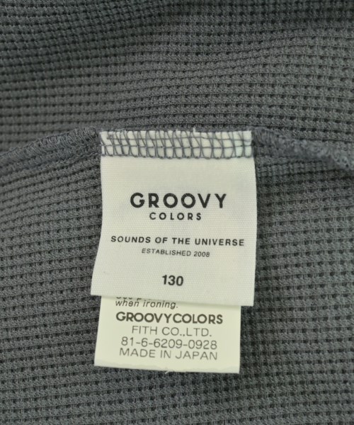 GROOVY COLORS（グルーヴィーカラーズ）ワンピース（その他） グレー サイズ:130(9T-10T) キッズ/2200698803220