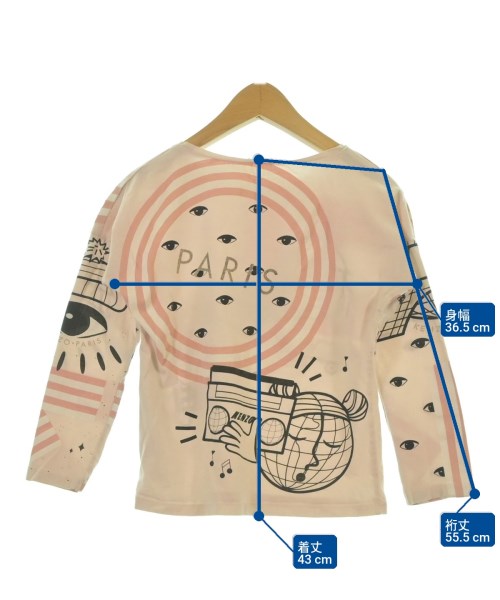 KENZO（ケンゾー）Tシャツ・カットソー ピンク サイズ:128(9T-10T) キッズ/2200609289037